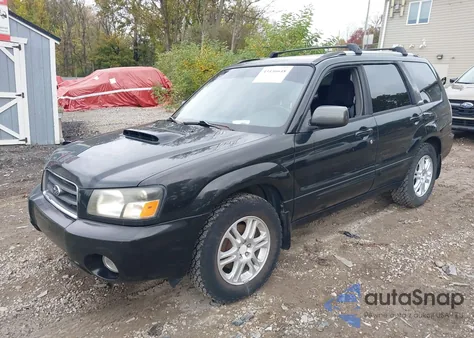 2004 Subaru Forester 2.5Xt из США, поврежденный, VIN JF1SG69654G711341